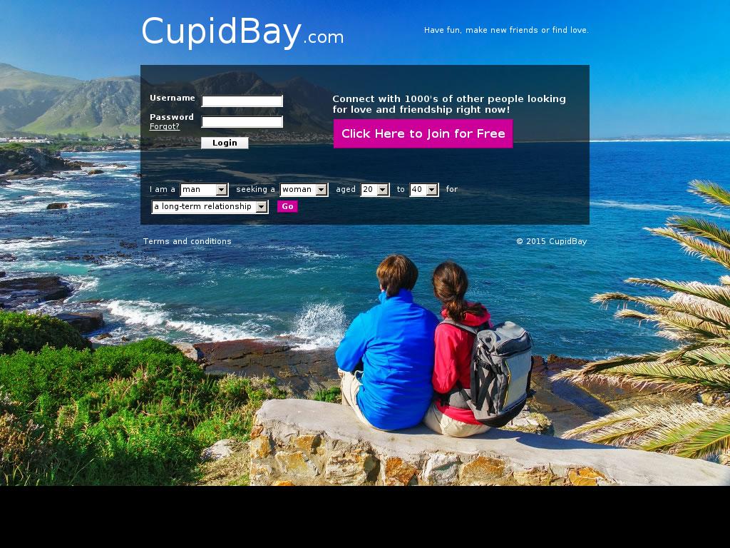 cupidbay.com snapshot