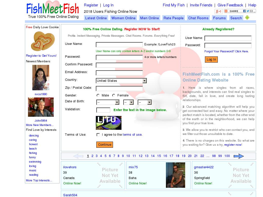 fishmeetfish.com snapshot
