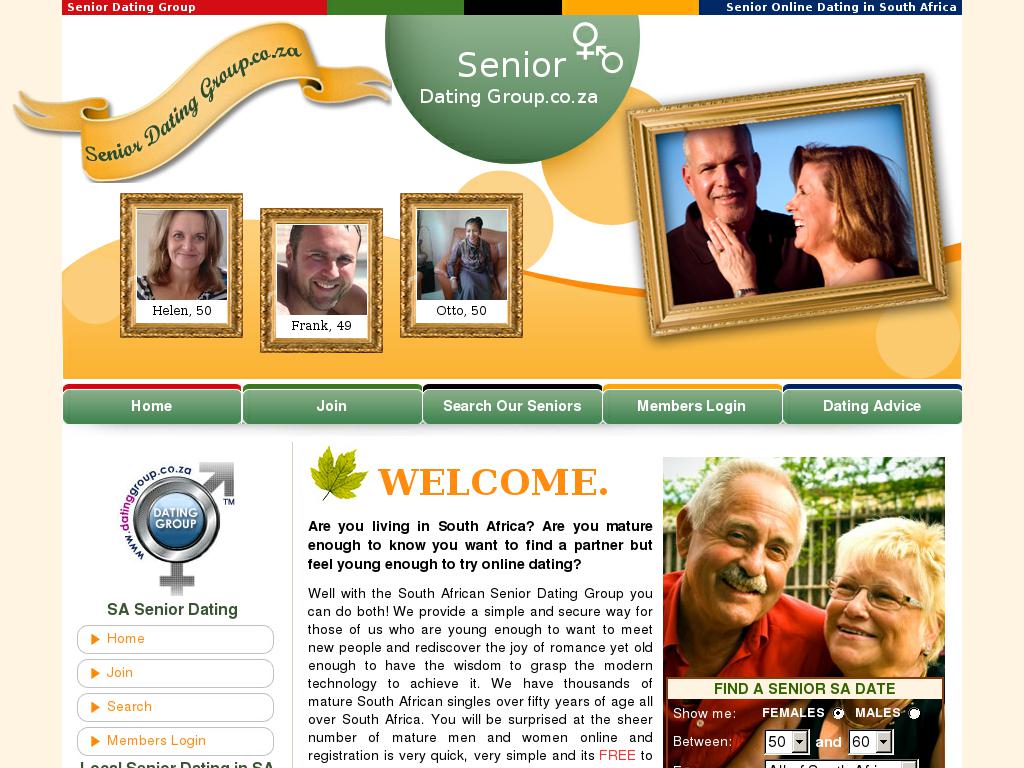seniordatinggroup.co.za snapshot