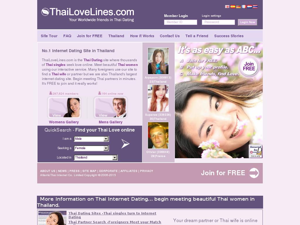 thailovelines.com snapshot
