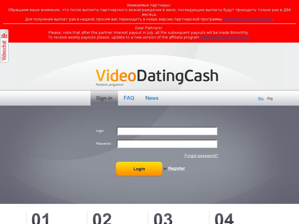 123videodatingcash.com snapshot