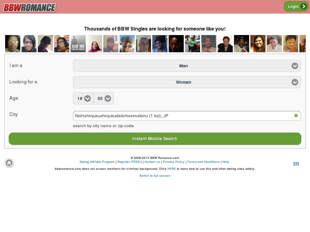 bbwromance.com snapshot