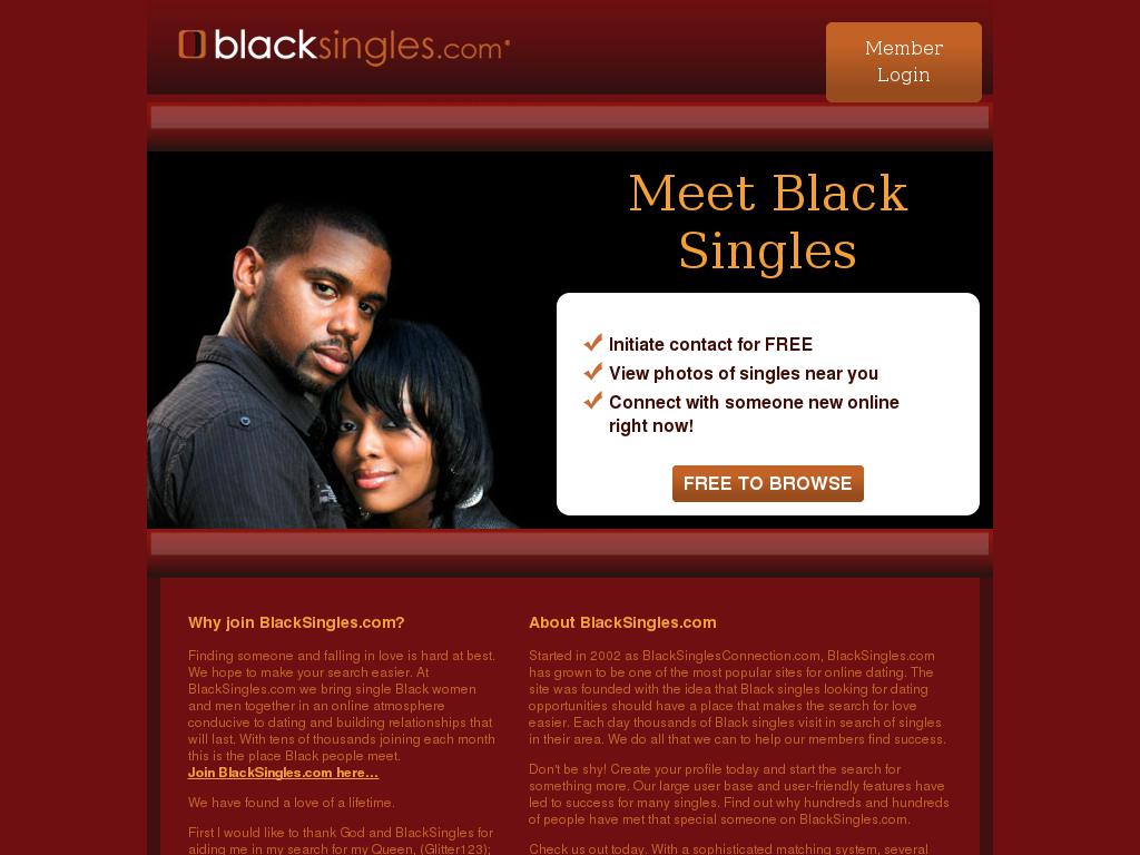 blacksingles.com snapshot