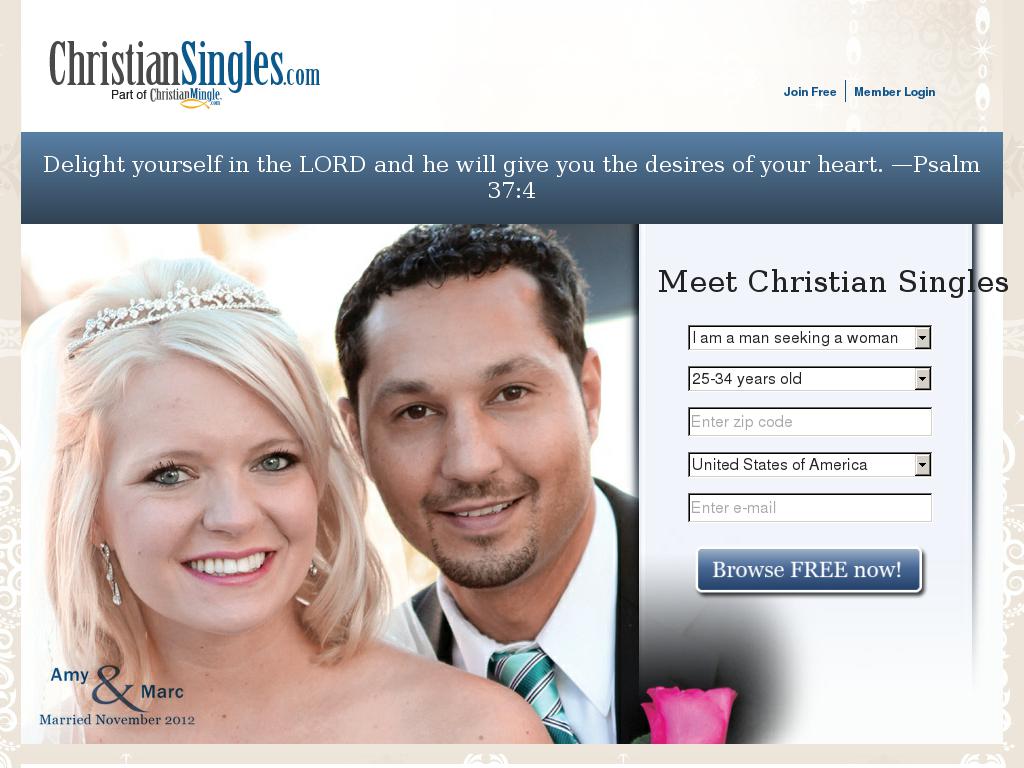 christiansingles.com snapshot