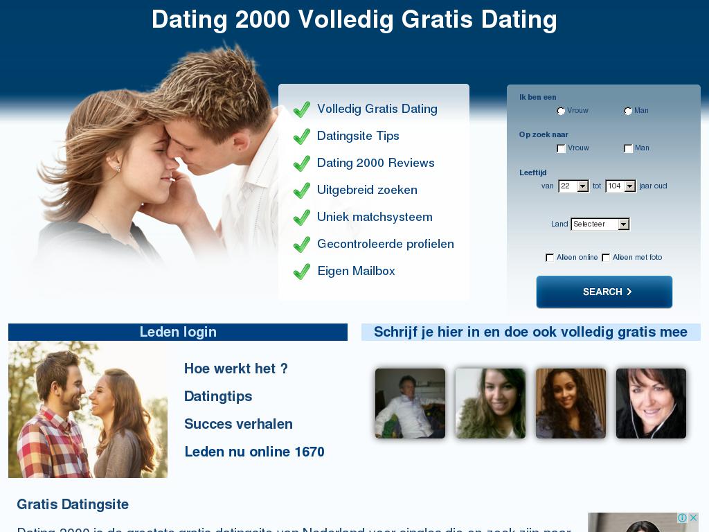 dating2000.nl snapshot