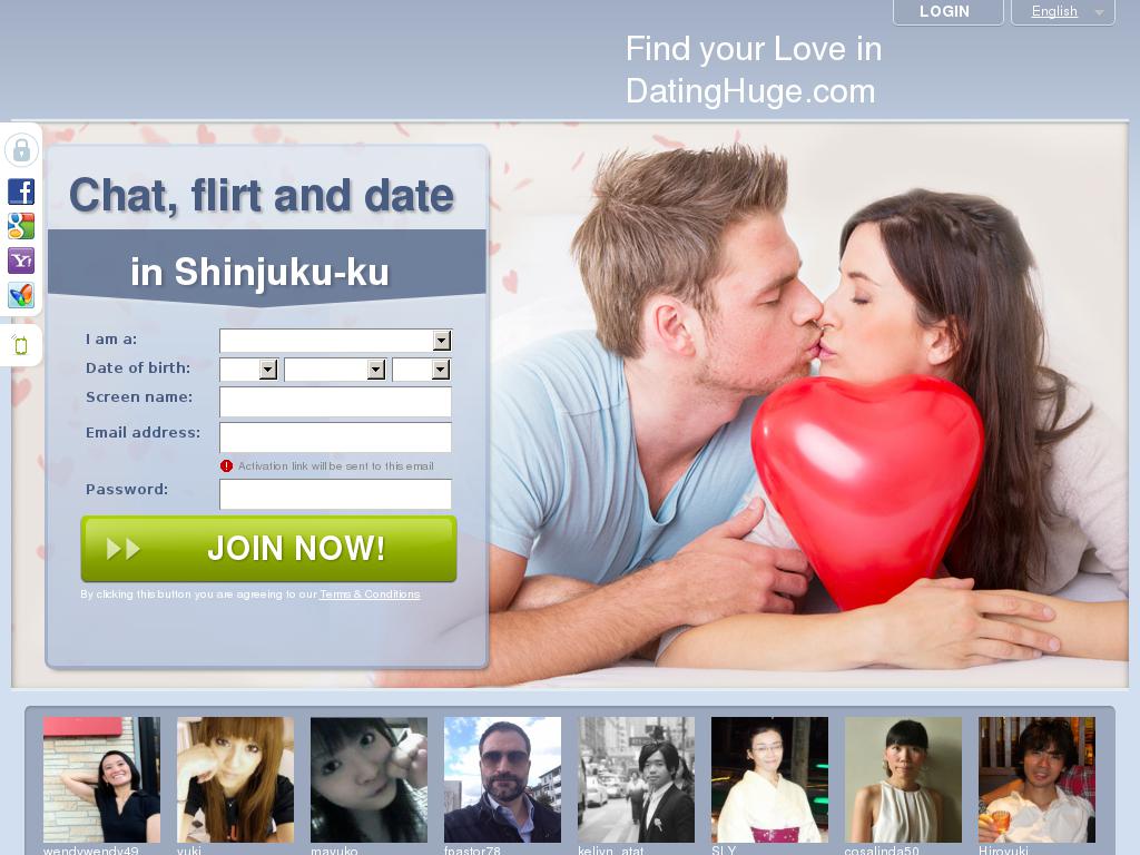 datinghuge.com snapshot