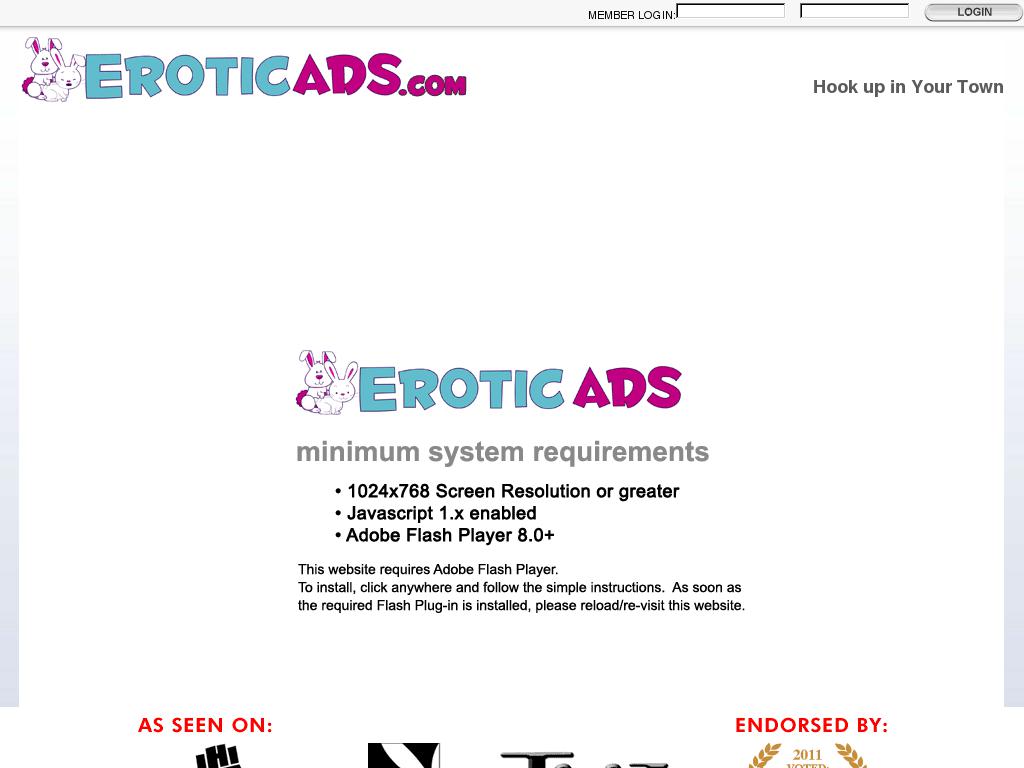 eroticads.com snapshot