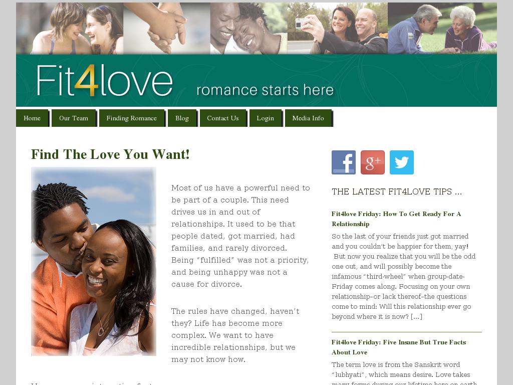fit4love.com snapshot