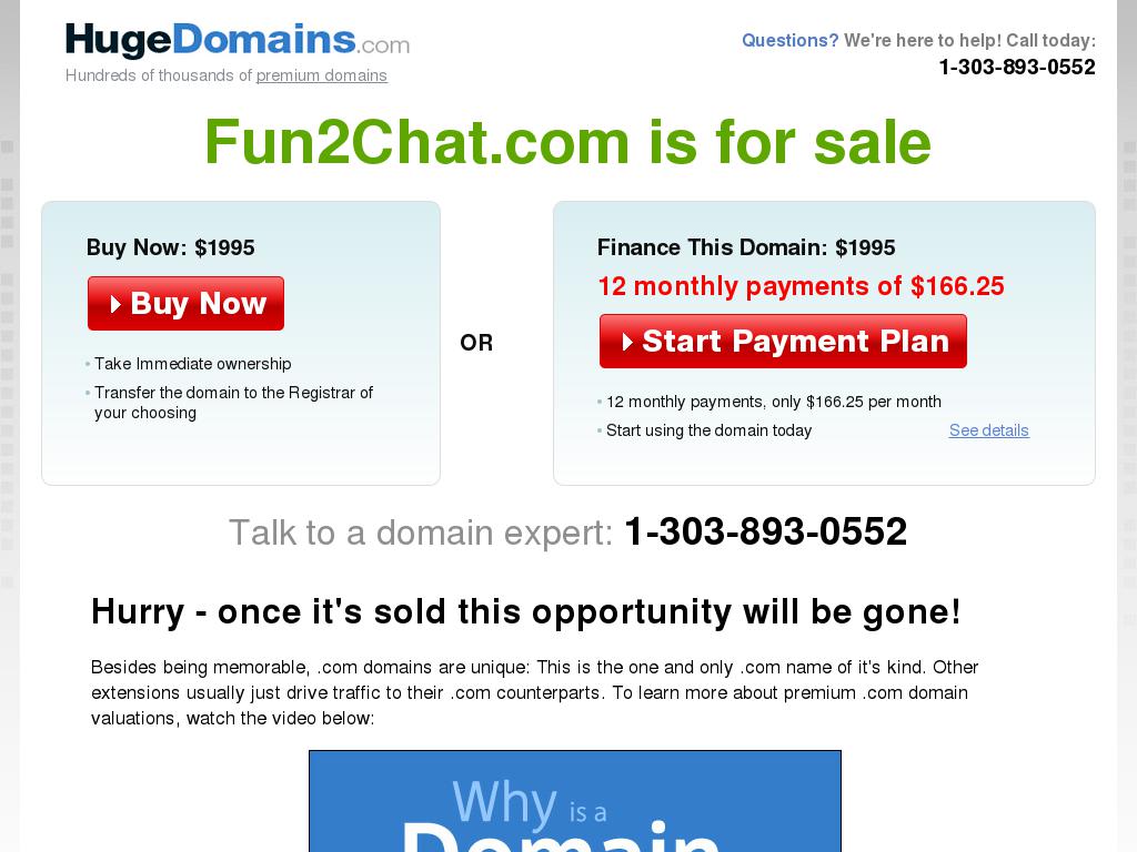 fun2chat.com snapshot