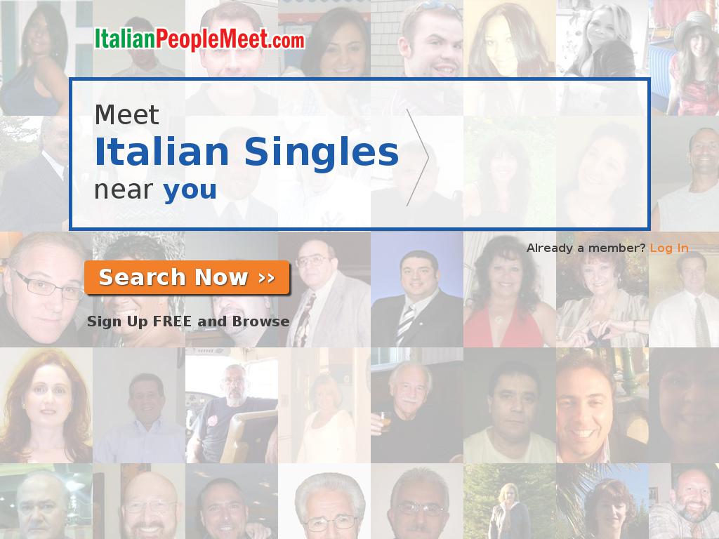italianpeoplemeet.com snapshot