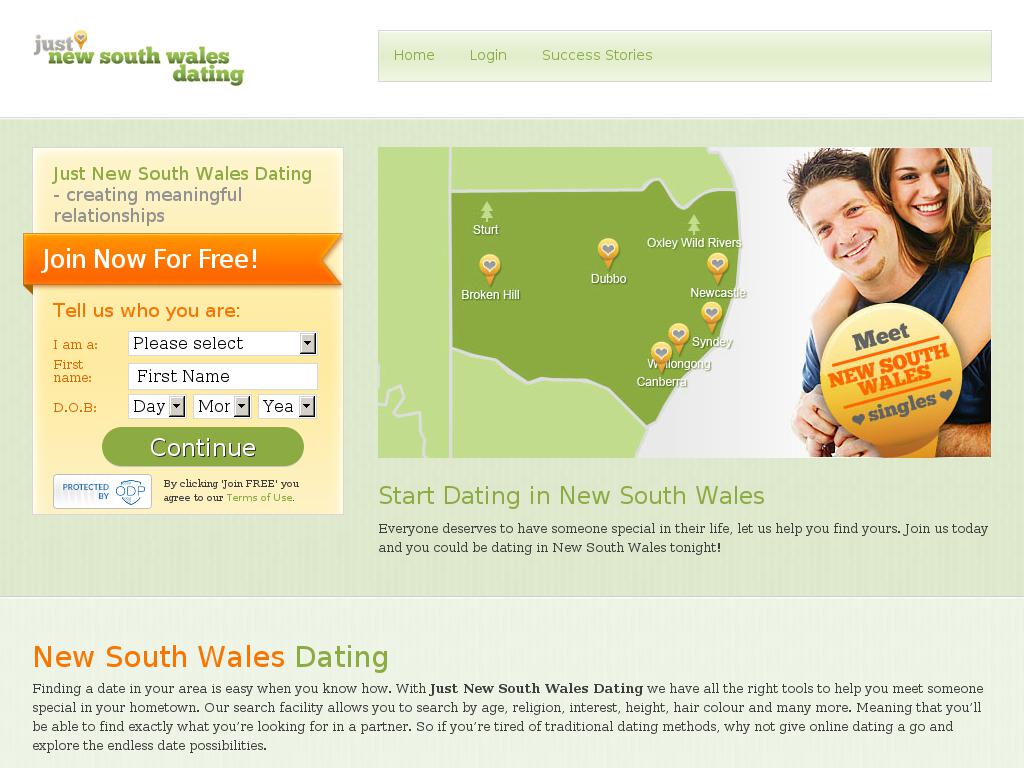 justnewsouthwalesdating.com snapshot