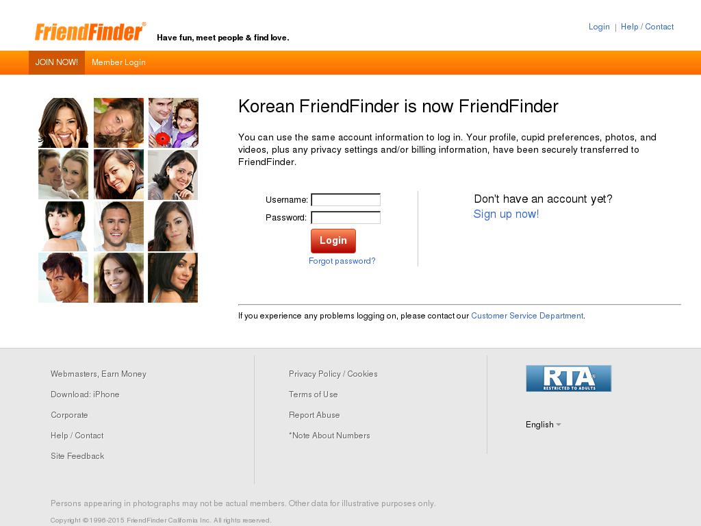 koreanfriendfinder.com snapshot