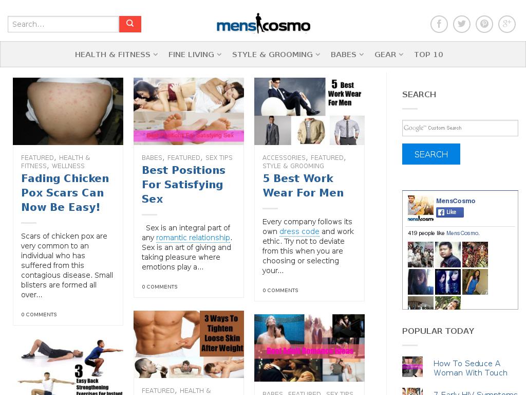menscosmo.com snapshot