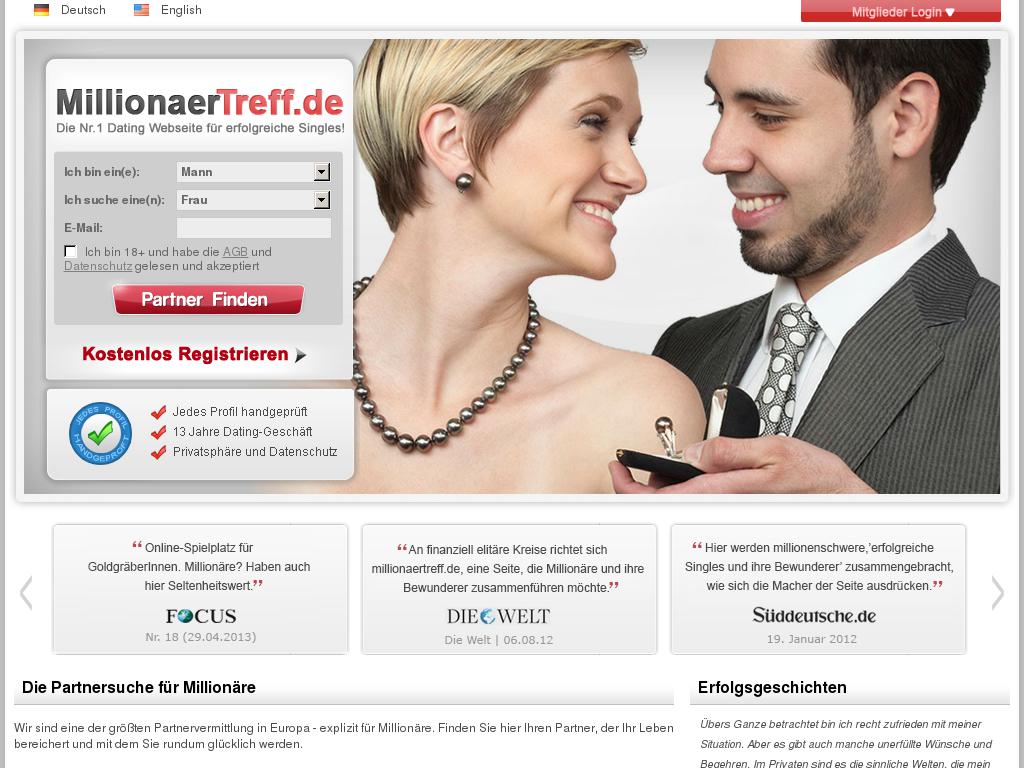 millionaertreff.de snapshot