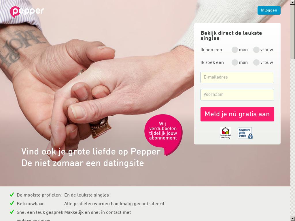 pepper.nl snapshot
