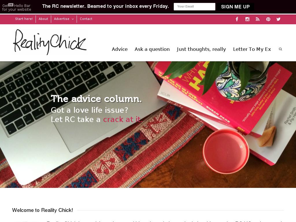 realitychick.com.au snapshot
