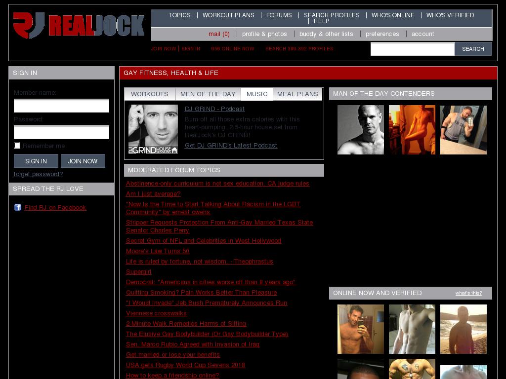 realjock.com snapshot