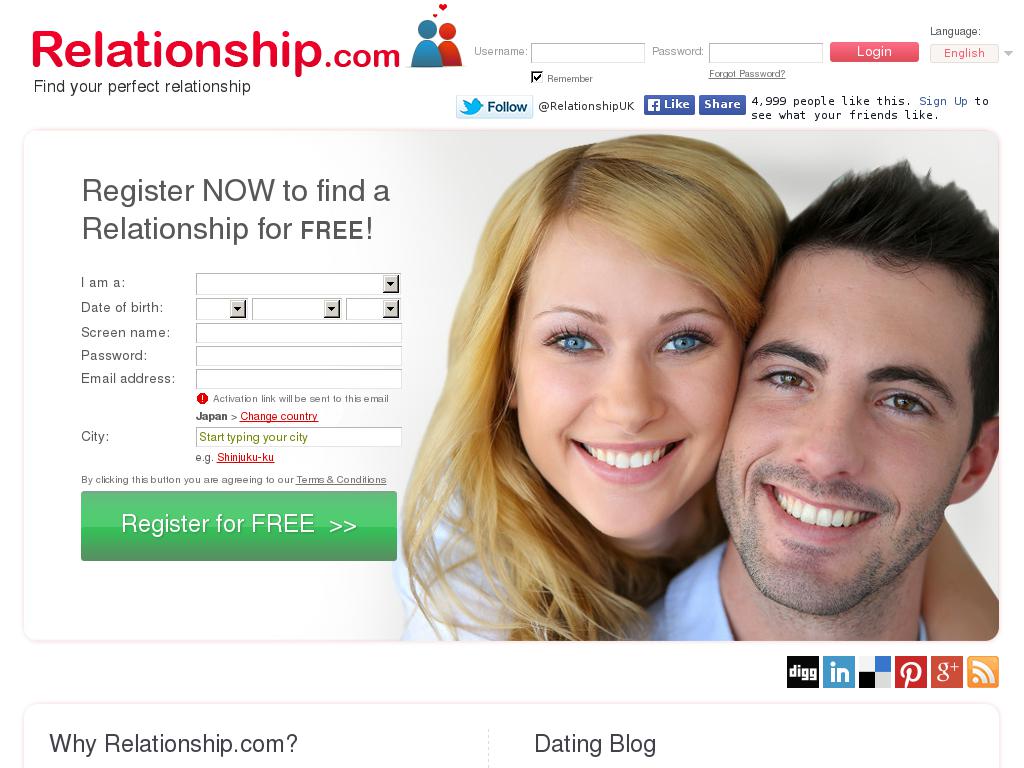relationship.com snapshot
