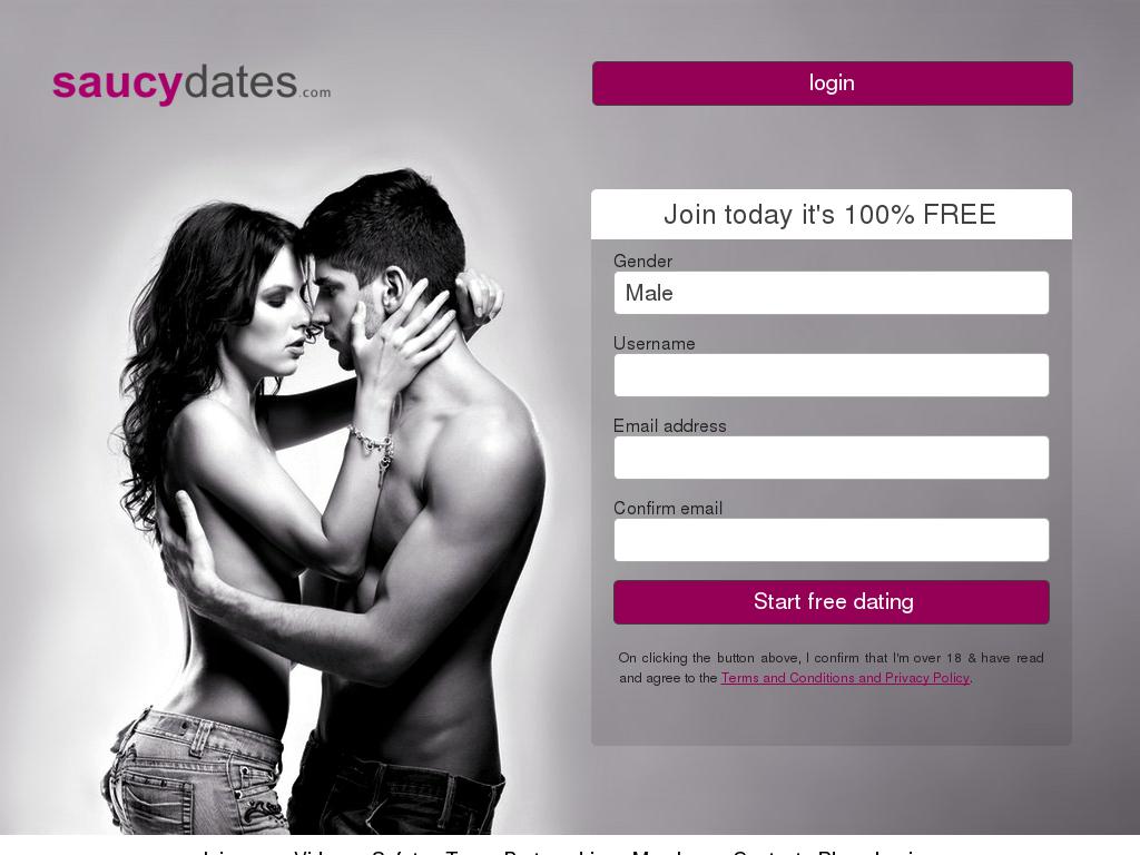 saucydates.com snapshot