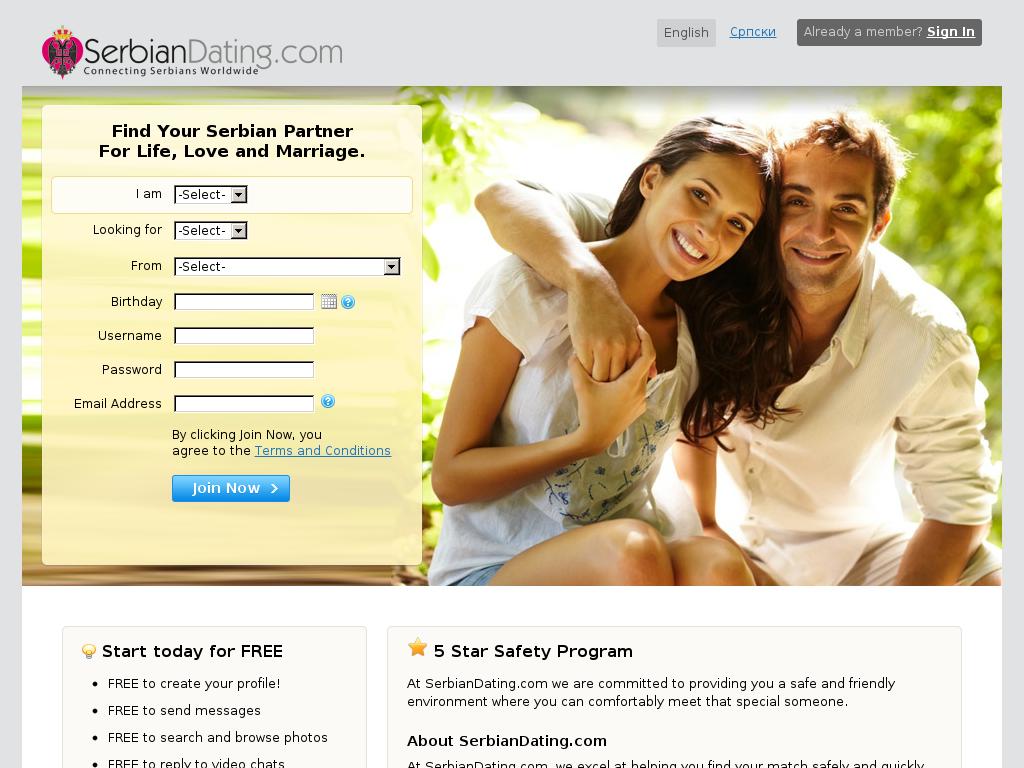 serbiandating.com snapshot