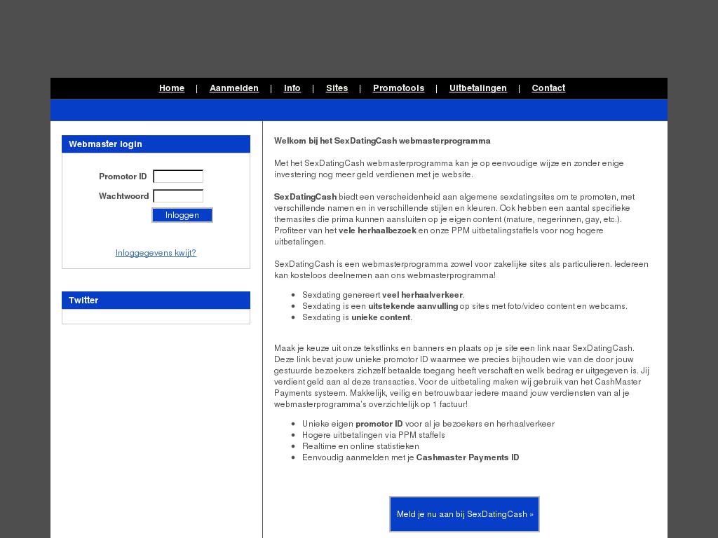 sexdatingcash.nl snapshot