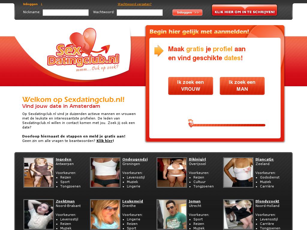 sexdatingclub.nl snapshot