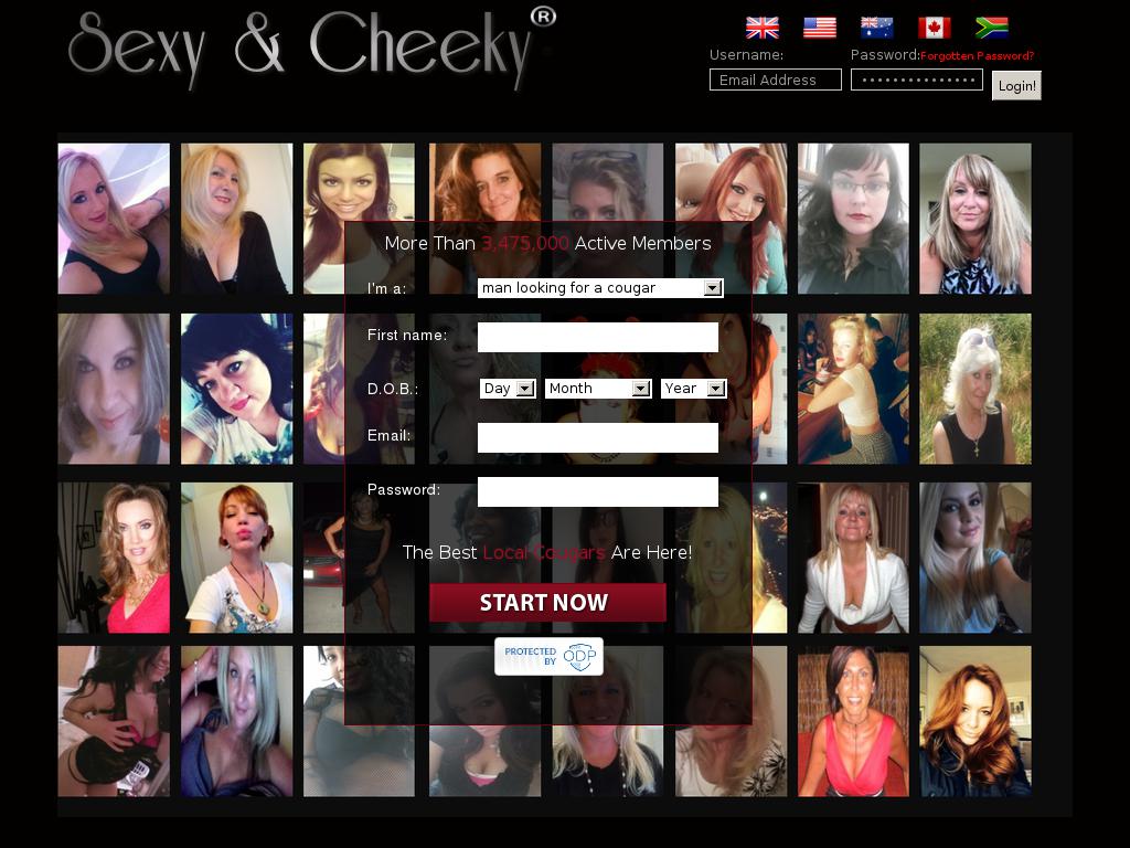 sexyandcheeky.com snapshot