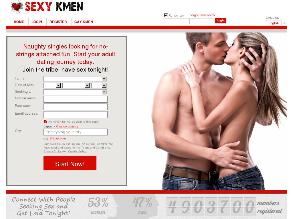 sexykmen.com snapshot