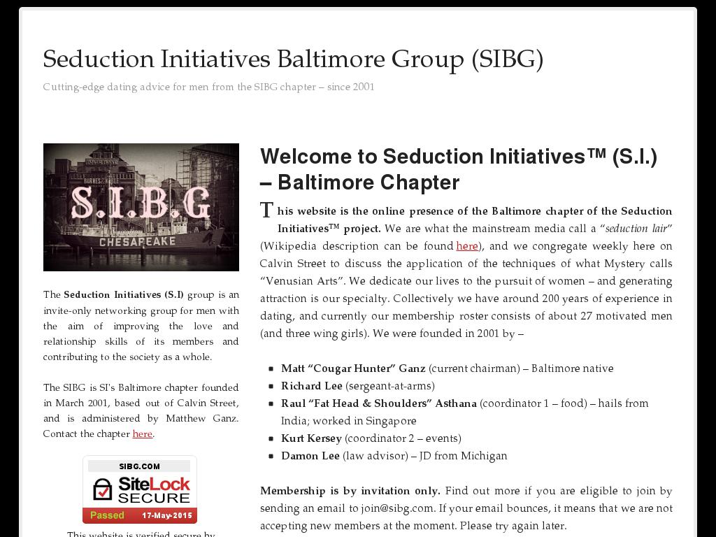 sibg.com snapshot