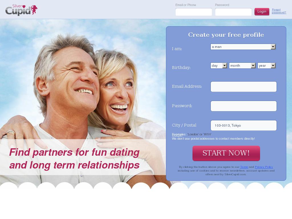 silvercupid.com snapshot