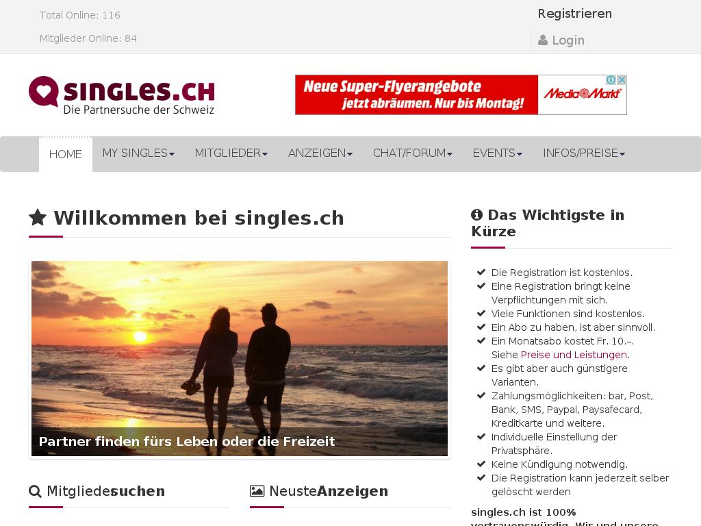 Dating webseiten schweiz