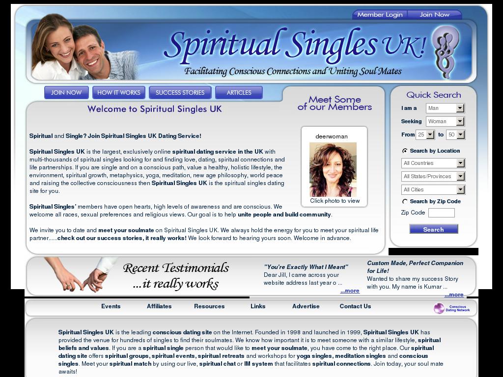 spiritualsingles.co.uk snapshot