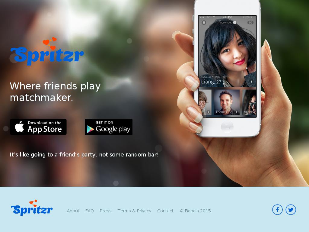 spritzr.com snapshot