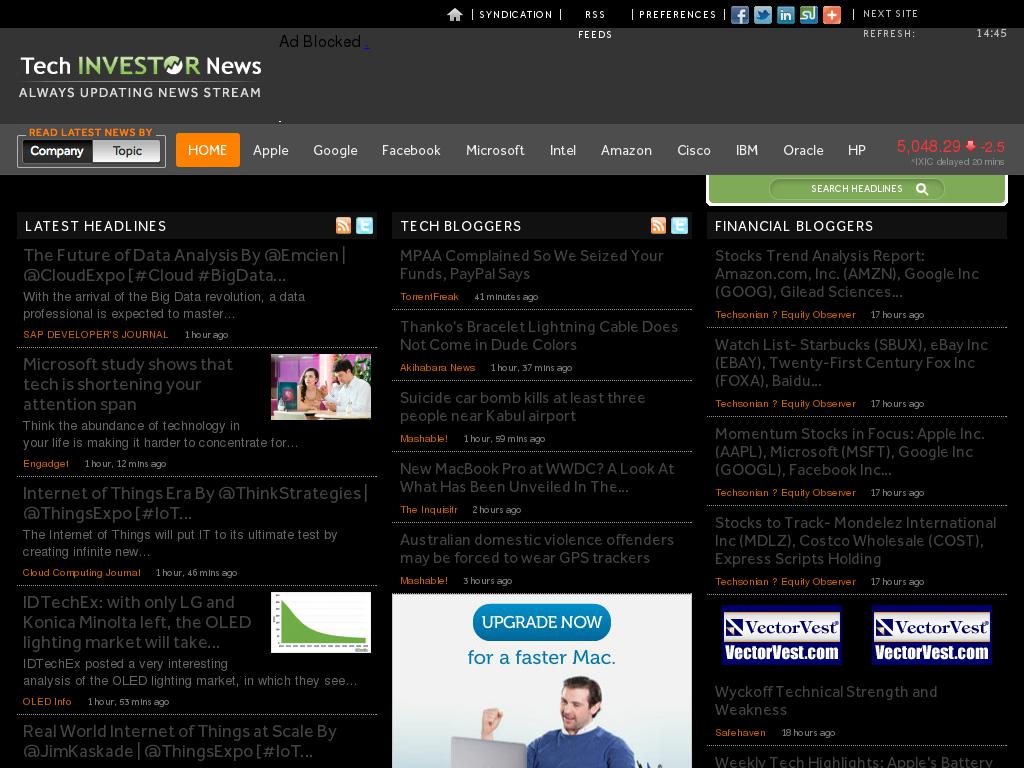 techinvestornews.com snapshot