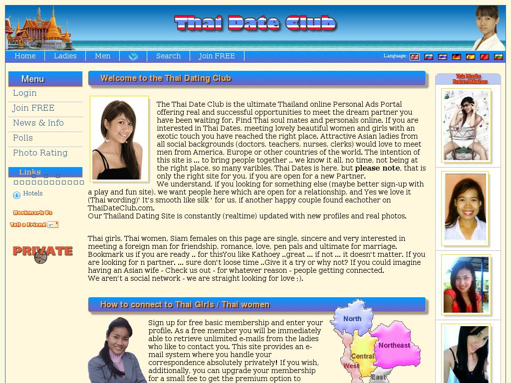 thaidateclub.com snapshot