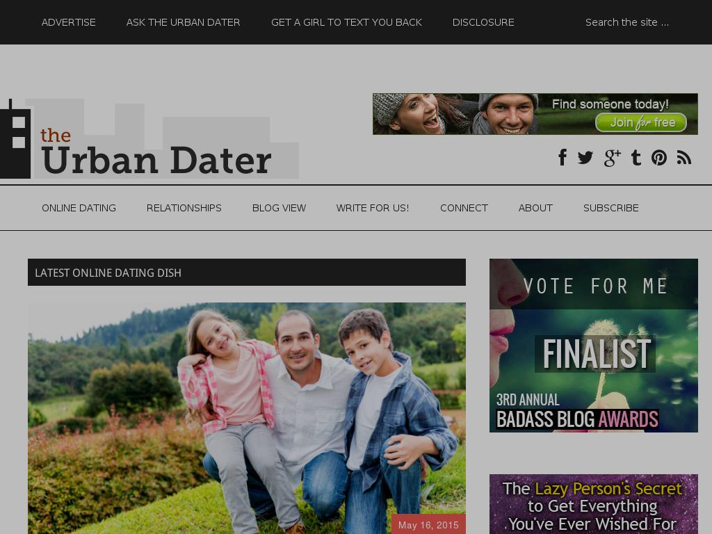 theurbandater.com snapshot