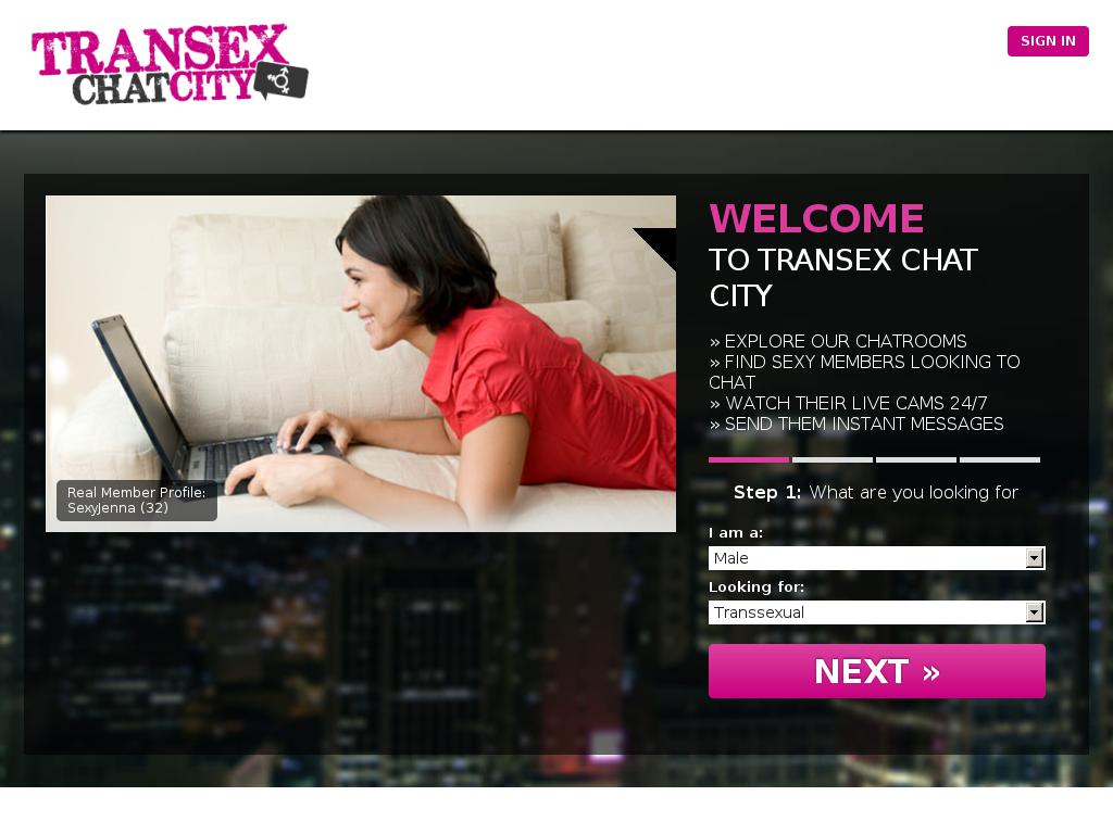 transexchatcity.com snapshot