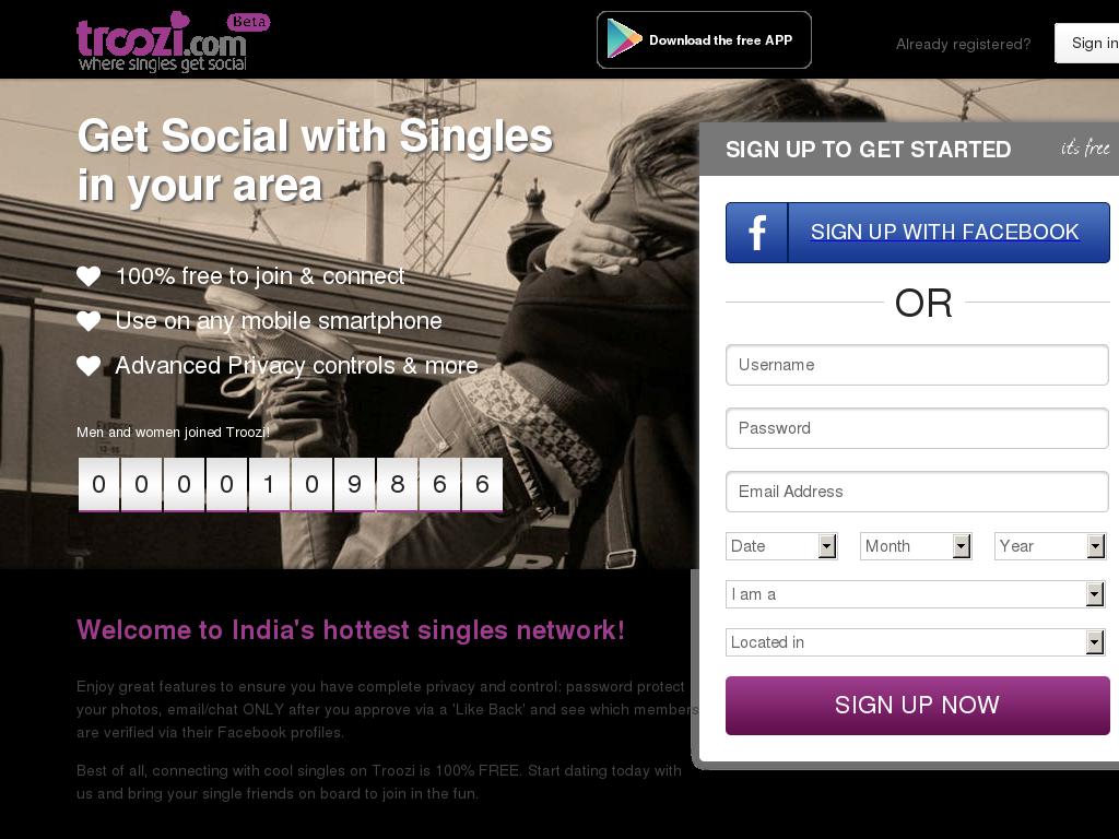troozi.com snapshot