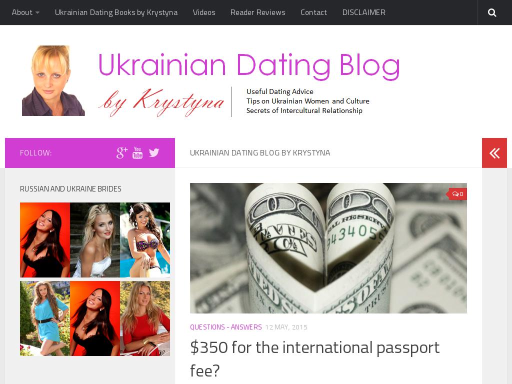 ukrainiandatingblog.com snapshot
