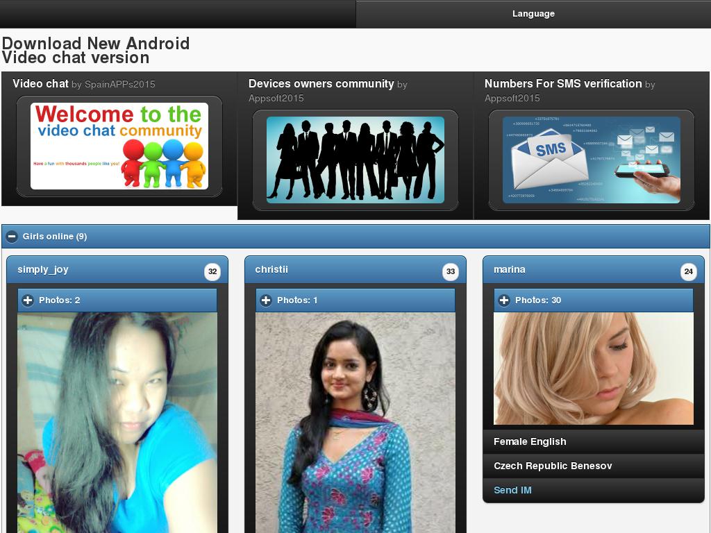 videochatforfacebook.com snapshot