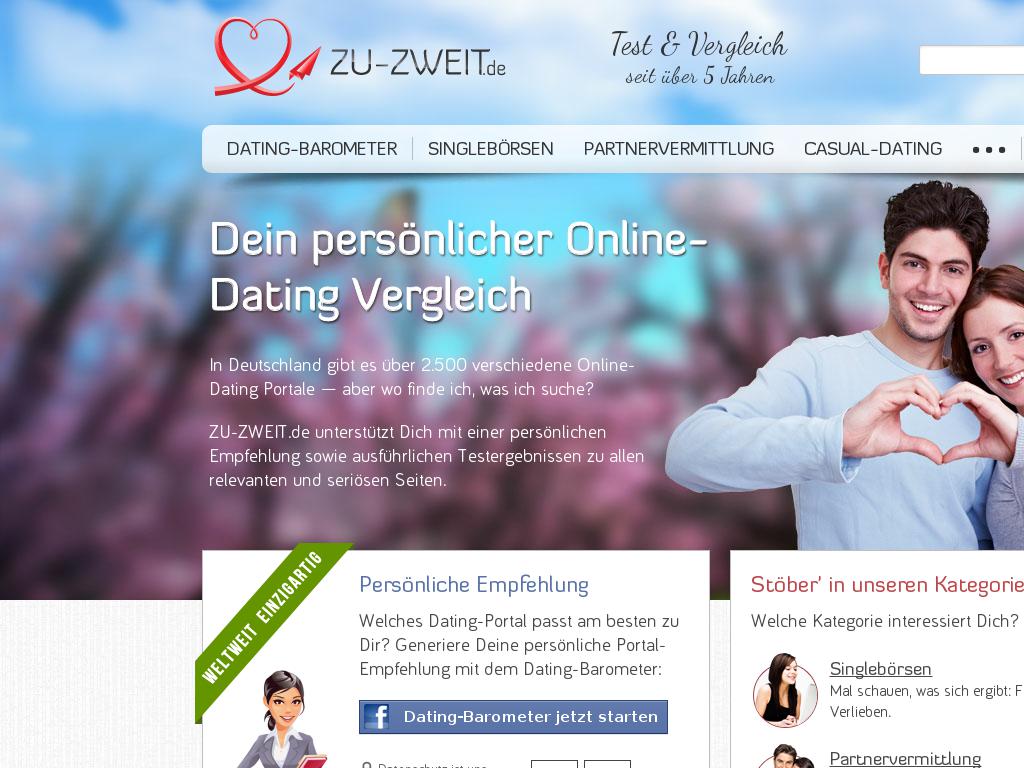 zu-zweit.de snapshot